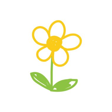 Çocuklar pastel boya stili çizer. El çizer, çocukları çizer.