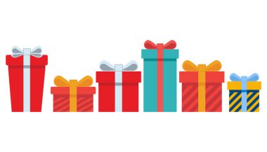 Klasik Noel illüstrasyon tasarım şablonu