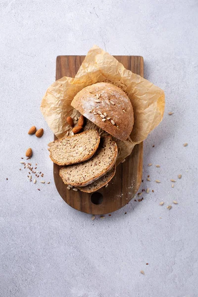 Gluten Free Homemade Bread Healthy Eating Dieting Balanced Food Concept —  Fotos de Stock