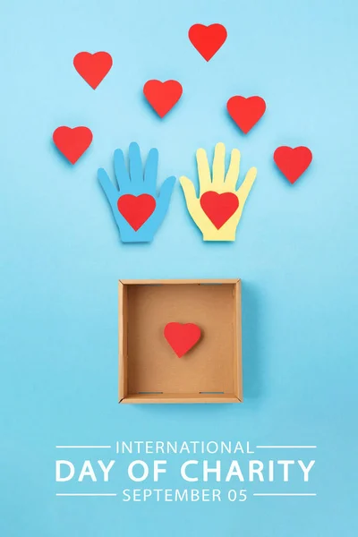 Διεθνής Ημέρα Φιλανθρωπίας Σεπτεμβρίου Ανοχή Ευγένεια Συνεργασία Φιλία Φιλανθρωπία Έννοια — Φωτογραφία Αρχείου