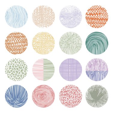 Abstract pattern circle shapes,  Circular themes, curves, wave,Lines. Contemporary modern trendy Vector illustration.