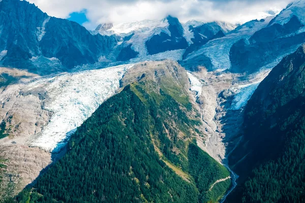 Detail Alpine Glaciers Brittle Snow Ice — стоковое фото