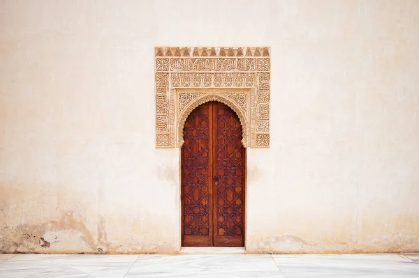 Interieur Van Het Alhambra Van Granada Andalusië Spanje — Stockfoto