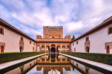 Alhambra, granada, Endülüs, İspanya  