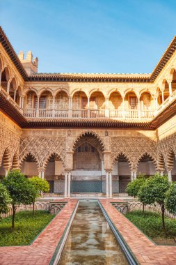 Sevilla Kraliyet Bahçesi (Real Alcazar de Sevilla), Sevilla, İspanya