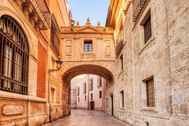 Barcella Caddesi Kemeri Gün Doğumu, Valencia, İspanya 