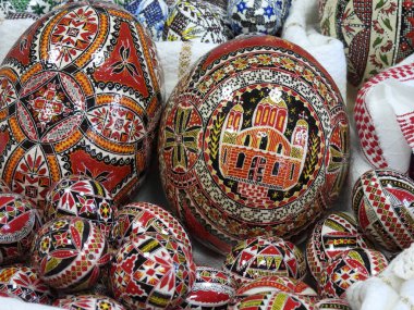 Romanya 'dan geleneksel Paskalya yumurtaları