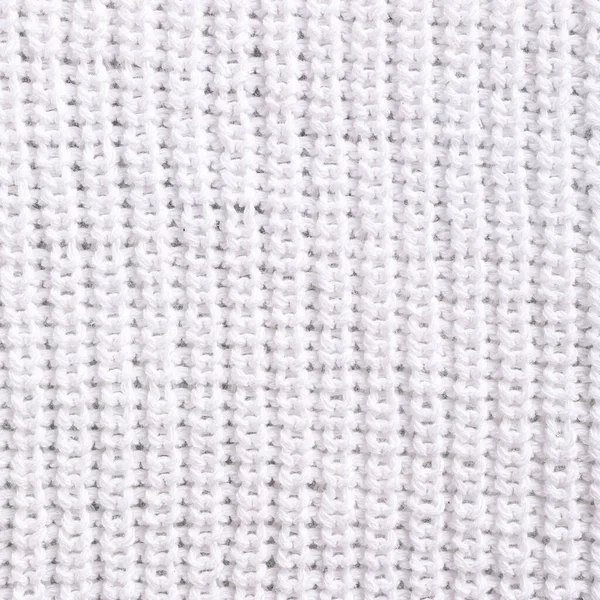 Patente Brioche Ponto Branco Tricotado Padrão Fundo Textura Vista Superior — Fotografia de Stock
