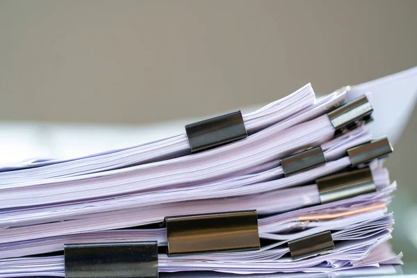 File Folder Documents Paper Documents Office — Foto de Stock