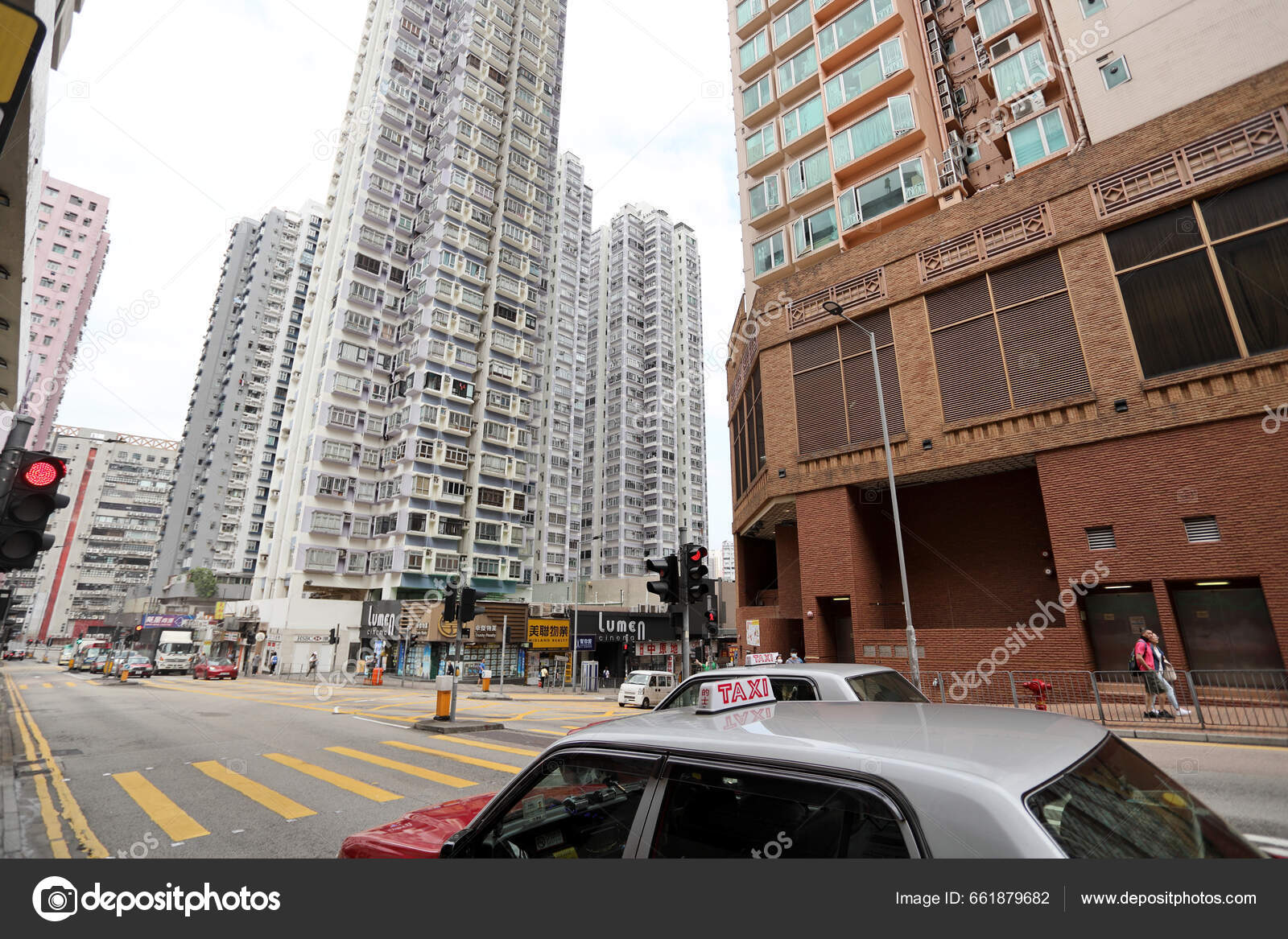 Canton Road, Tsim Sha Tsui, Hong Kong Editorial Stock Photo