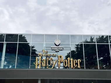Tokyo, Japonya - 24 Mayıs 2025: The Make of Harry Potter Warner Bros 'un iç mekanı. Tokyo, Japonya 'daki Studio Tour Tokyo.