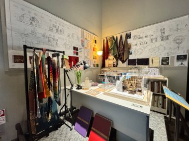 Tokyo, Japonya - 24 Mayıs 2025: The Make of Harry Potter Warner Bros 'un iç mekanı. Tokyo, Japonya 'daki Studio Tour Tokyo.