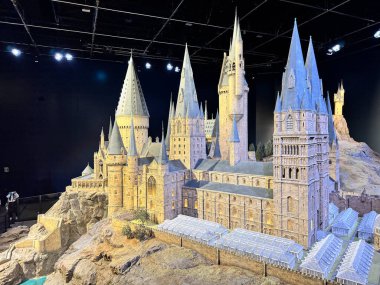 Tokyo, Japonya - 24 Mayıs 2025: The Make of Harry Potter Warner Bros 'un iç mekanı. Tokyo, Japonya 'daki Studio Tour Tokyo.