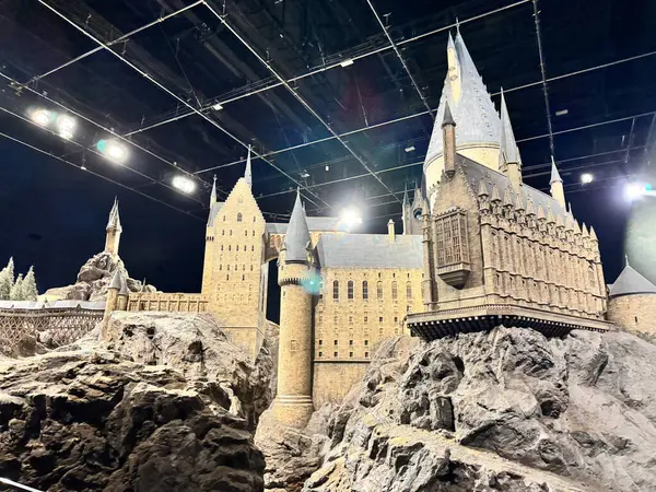 Tokyo, Japonya - 24 Mayıs 2025: The Make of Harry Potter Warner Bros 'un iç mekanı. Tokyo, Japonya 'daki Studio Tour Tokyo.