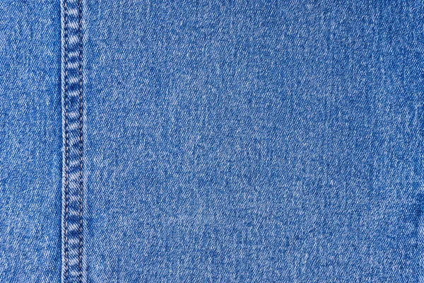 Denim Jeans Textura Fondo Textura Tela Algodón Color Azul Con —  Fotos de Stock