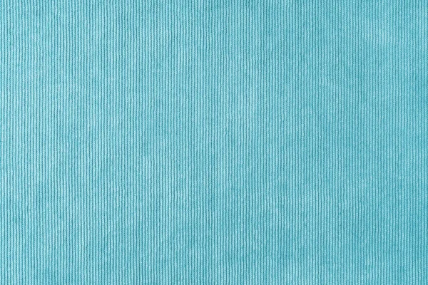 Textur Bakgrund Velours Turkos Tyg Klädsel Sammetslen Texturtyg Manchestermöbel Textilmaterial — Stockfoto