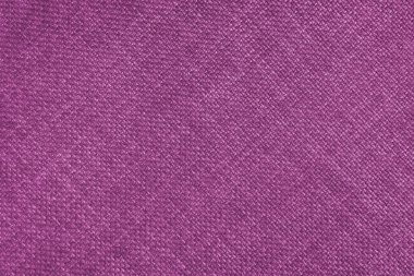 Jacquard dokuması, parlak pembe kalın kumaş dokusu ve çapraz dokuma çizgileri. Tekstil arka planı, mobilya tekstil malzemesi, duvar kağıdı, fon. Kumaş yapısı kapat.