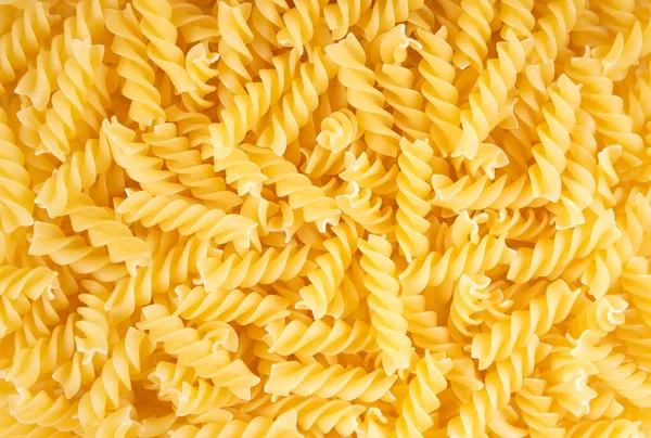 Wzór Spaghetti Fusilli Tło Żywności Surowy Makaron Składnik Gotowania Tradycyjna — Zdjęcie stockowe