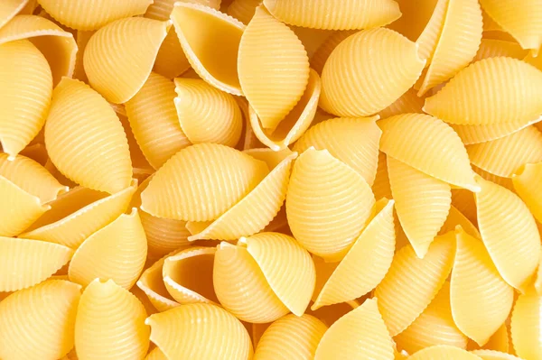 Conchiglioni Spaghetti Pattern Food Background Raw Pasta Ingredient Cook Traditonal — Stock Photo, Image