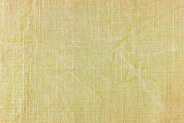 Naturalny Żółty Len Tkaniny Tekstury Tła Powierzchnia Lnu Obrus Tapicerka — Zdjęcie stockowe