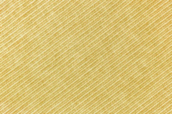 Přírodní Lněná Textura Jako Pozadí Bavlněná Tkanina Žlutobílým Diagonálním Pruhem — Stock fotografie