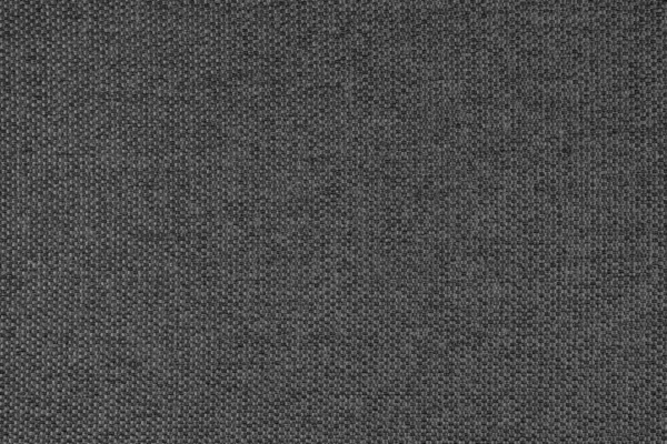 Крупный План Текстуры Натурального Черного Грубого Ткачества Ткани Ткани Текстура — стоковое фото