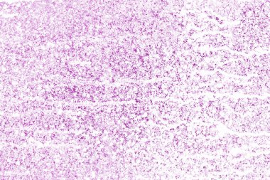 Pembe duvar yüzeyine beyaz boya damlaları ve lekeler. Dağınık duvar dokusu arkaplanı boyalı. Duvar kağıdı, arkaplan, desen.