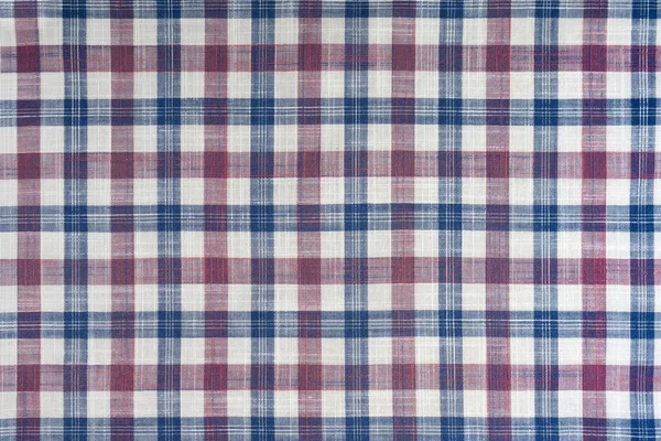 Tecido Textura Xadrez Azul Rosa Padrão Tartan Tecido Camisa Tecido — Fotografia de Stock