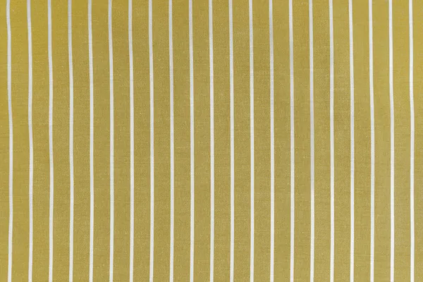 Gestreifte Gelbe Weiße Textur Hintergrund Wtih Kopierraum Hemdstoff Tischtuch Textil — Stockfoto
