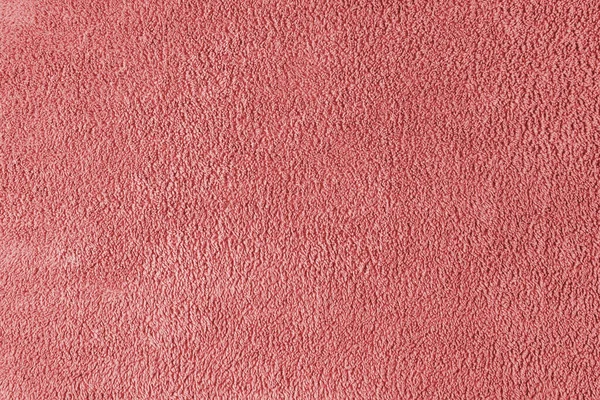 Terry Pano Fundo Textura Toalha Vermelha Banho Têxtil Macio Material — Fotografia de Stock
