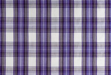 Mavi kareli kumaş, tartan desenli. Gömlek kumaşı, masa örtüsü kumaşı, keten kumaş, klasik İskoç şablonu. Arkaplan, duvar kağıdı, arkaplan.