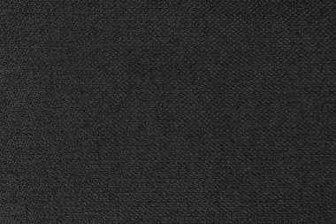 Tekstil arka planı, siyah kabarık kumaş dokusu, jakuzi döşemesi, mobilya tekstil malzemesi, duvar kağıdı, fon. Kumaş yapısı kapat.