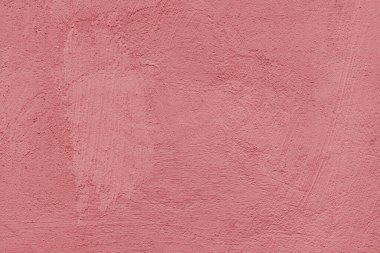 Eski sıva yüzeyi, fırça darbesi arka plan, kırmızı boyanmış çimento ve beton duvar dokusunun gru grunge dokusu. Duvar kağıdı, arkaplan, mimari tasarım ögesi