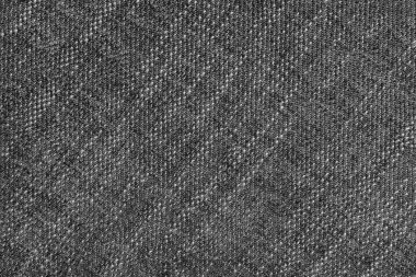 Kaba dokuma kumaş dokusu arka plan, siyah kumaş dokusu. Tekstil arka planı, mobilya tekstil malzemesi, duvar kağıdı, fon. Tekstil yapısını kapat.