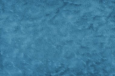 Texture of fluffy blue upholstery fabric or cloth. Fabric texture of artificial fur textile material. Canvas background. Decorative fabric for curtain, furniture, walls, clothes. clipart
