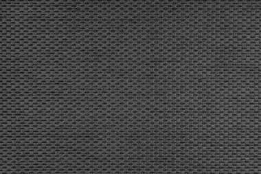 Sade siyah yakut döşeme kumaşı, dokuma yapısı olan saten kumaş, desen dokusu arka planı. Yaklaş, makro kumaş tekstil yüzeyi. Duvar kağıdı, kopyalama alanı olan arkaplan