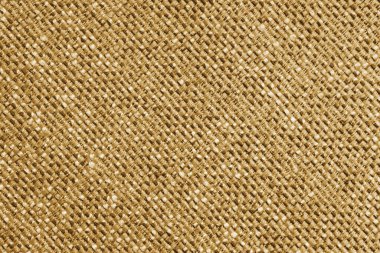 Döşeme sarı renkli Jacquard kumaşı köşegen geniş dokuma dokusu yakından, makro. Tekstil arka planı, mobilya tekstil malzemesi, duvar kağıdı, fon. Kumaş yapısı kapat, makro