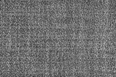 Döşeme gri renkli Jacquard kumaş kabarık dokuma dokusu. Tekstil arka planı, mobilya tekstil malzemesi, duvar kağıdı, fon. Kumaş yapısı kapat, makro
