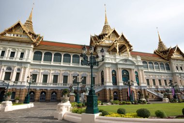 Chakri Maha Prasat Salonu Büyük Saray, Bangkok, Tayland