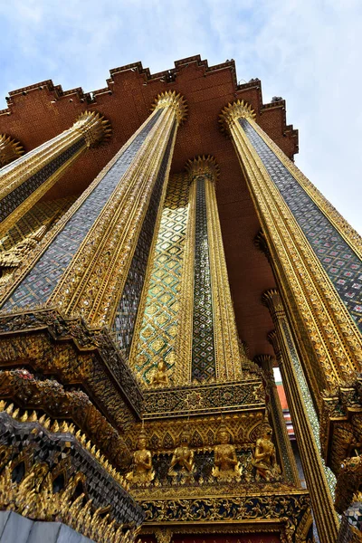 Phra Mondop Grand Palace Bangkok Thailand Phra Mondop是一座建于1789年的佛教图书馆 藏有佛经 用棕榈叶写成的圣经 — 图库照片