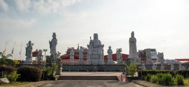 Tua Pek Kong Temple, Sitiawan, Malaysia - Tua Pek Kong is more than 100 year old temple at Pasir Panjang, one of the pantheon of Malaysian Chinese Gods clipart