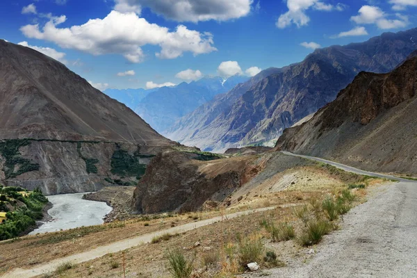 Pamir Mountains Old Pamir Highway Tajikistan — Zdjęcie stockowe
