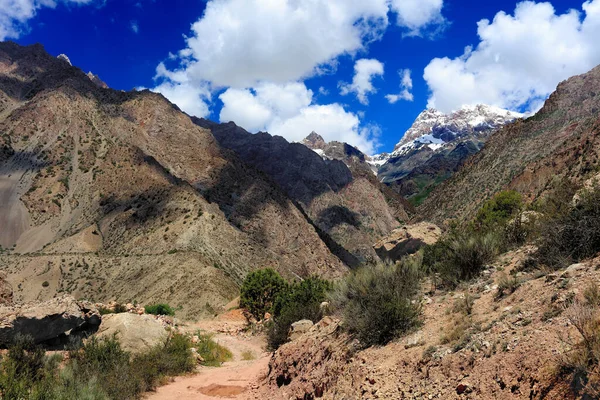 Красивые Фанские Горы Таджикистана Стоковое Фото