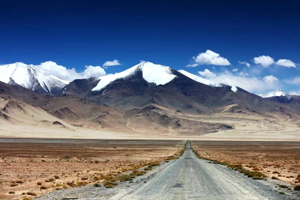 Pamir Mountains Old Pamir Highway Tajikistan Stok Resim