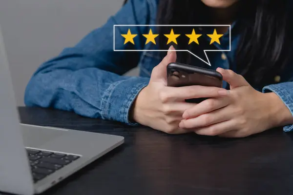 Customer Satisfaction Feedback and Survey service online digital product review rate 5star businesses market research and user feedback analysis