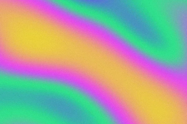 Pastel Abstrato Holográfico Desfocado Textura Fundo Gradiente Granulado Horizontal Cartaz — Fotografia de Stock