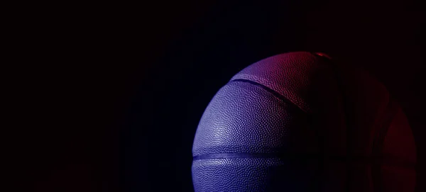 Szoros Részlet Kosárlabda Textúra Háttér Horizontális Sport Téma Plakát Üdvözlőlapok — Stock Fotó