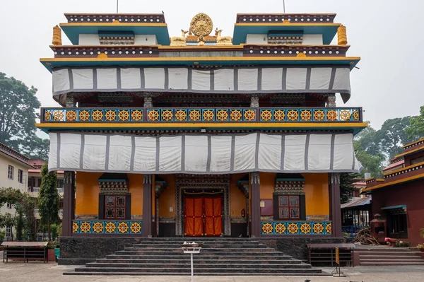 Eine Landschaft Rund Das Tibetische Kloster Jangchub Choeling Befindet Sich — Stockfoto