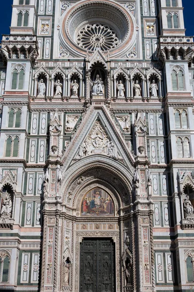 Ландшафт Навколо Флорентійського Собору Duomo Firenze Формально Собор Святої Марії — стокове фото