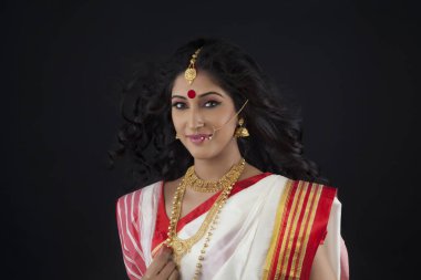 Bengalli bir kadın portresi